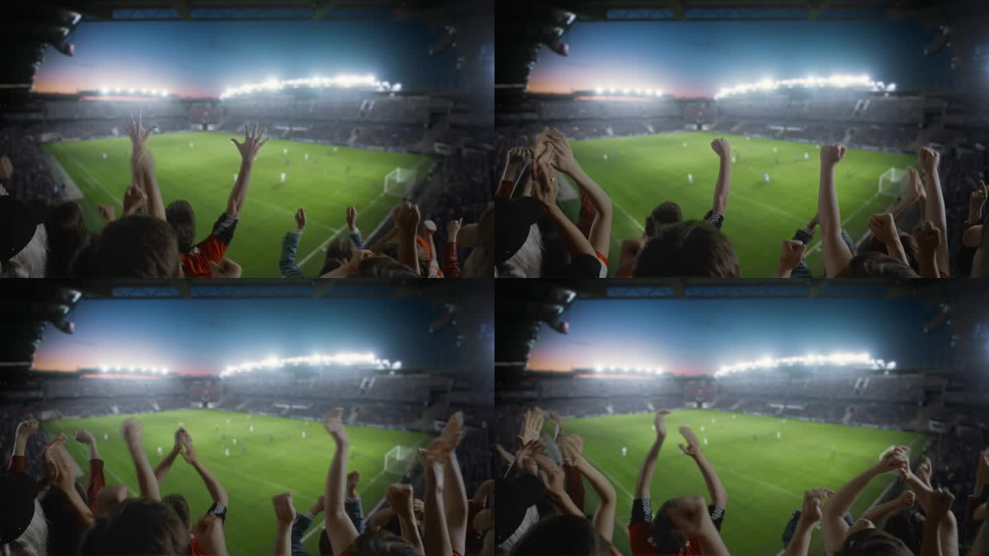 足球比赛引发球迷集体观看狂潮