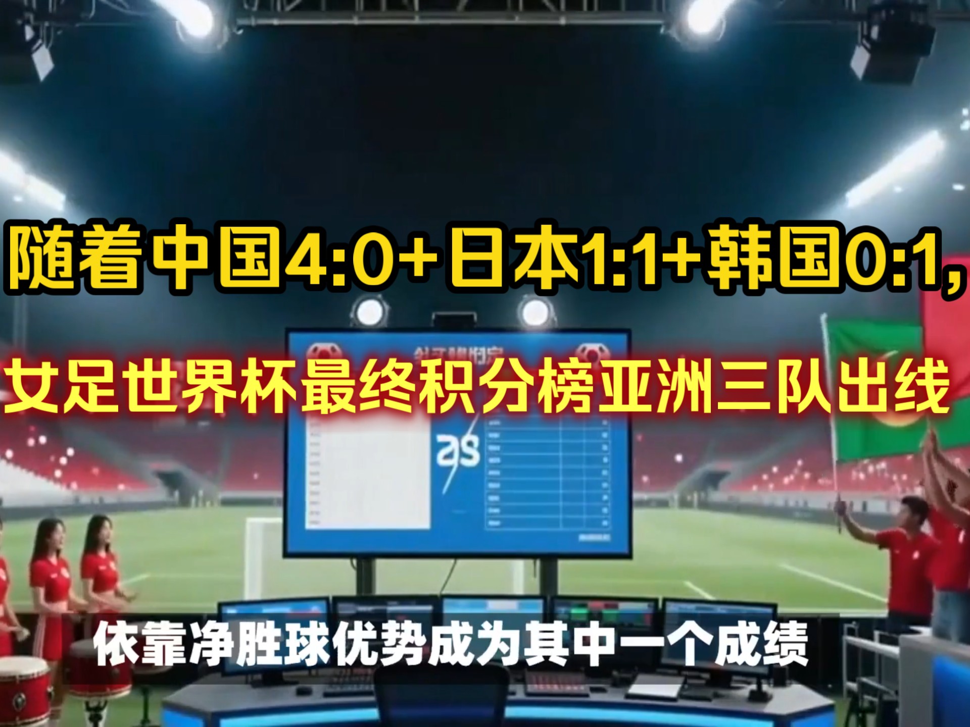 亚洲女足比赛积分榜排名出炉 亚洲女足比赛积分榜排名出炉